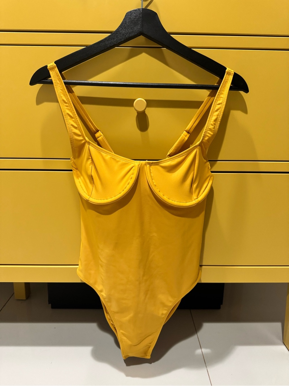 Free People seea Yellow One-Piece Swimsuit